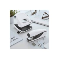 LEITZ Perforateur/Agrafeuse WOW 5095-10-01 blanc, Bundle...