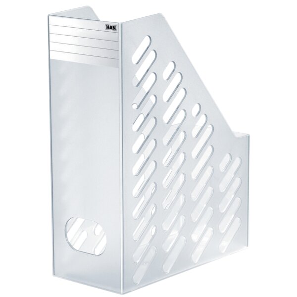 HAN Stehsammler BRILLANT XXL, Kunststoff, grau-transluzent