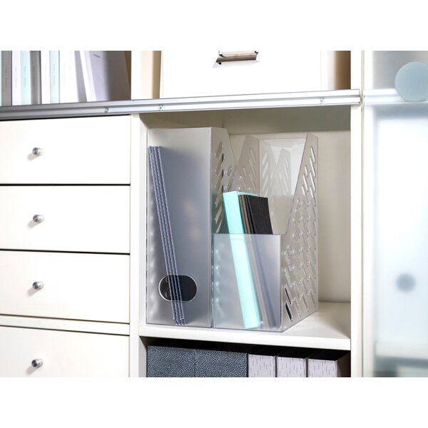 HAN Stehsammler BRILLANT XXL, Kunststoff, grau-transluzent