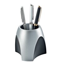 HAN Stifteköcher DELTA, Polystyrol, schwarz blau