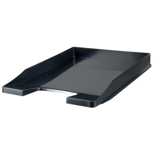 HAN Briefablage JUNIOR, DIN A4, Polystyrol, schwarz