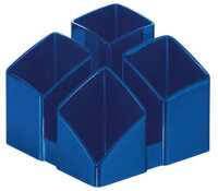 HAN Multiköcher SCALA, Polystyrol, 4 Fächer, blau