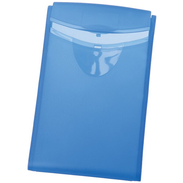 HAN Visitenkarten-Etui COGNITO, blau-transluzent