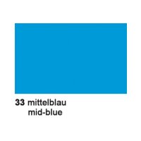 URSUS Papier de soie 50x70cm 4652233 bleu moyen 25 feuilles