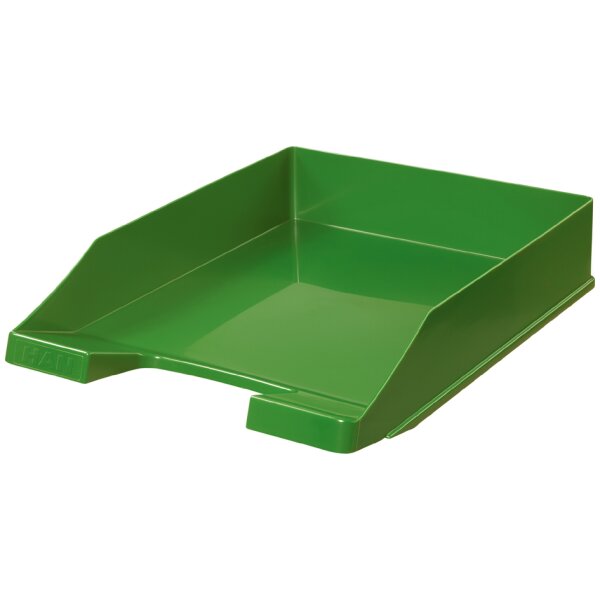 HAN Corbeille &agrave; courrier KLASSIK, A4, polystyr&egrave;ne, vert