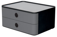 HAN Schubladenbox SMART-BOX ALLISON, 2 Schübe, granite grey