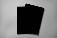 NEUTRAL Carton 23,2x29,7cm 39200/04 330g, noir 25 feuilles
