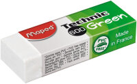 Maped Gomme en plastique Technic 600 Green, blanc