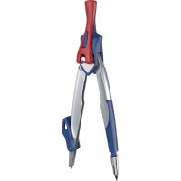 Maped Compas Stop System, en blister, bleu/rouge