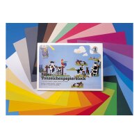 URSUS Bastel-Zeichenpapier 24×34cm 2200000 130g,...