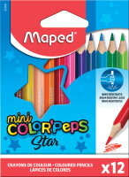 Maped Crayons de couleur COLORPEPS Mini, étui...