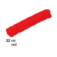 URSUS Pfeifenputzer 9mmx50cm 6530022 rot 10 Stück