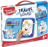 Maped Creativ Kit de dessin voyage TRAVEL BOARD, 21...
