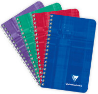 Clairefontaine Carnet à spirale, 90 x 140 mm,...