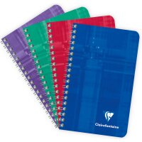 Clairefontaine Carnet à spirale, 90 x 140 mm,...