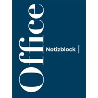 Clairefontaine Notizblock A4, 50 Blatt, kariert 5x5 mm