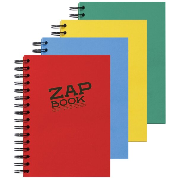 Clairefontaine Skizzenblock ZAP BOOK, DIN A5, 80 g qm