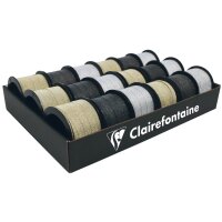 Clairefontaine Bolduc sur bobine Fantasy, glitter