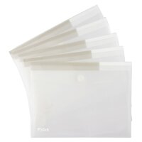 djois by tarifold Dokumententasche DIN A5, PP, transparent