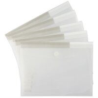 djois by tarifold Dokumententasche DIN A5, PP, transparent