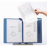 djois by tarifold Poche à pivot Foldup, A4, bleu