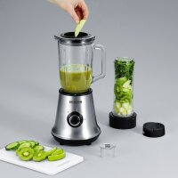 SEVERIN Mixeur multifonction + Smoothie Mix & Go SM...