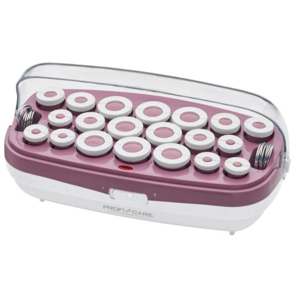 PROFI CARE Kit de bigoudis PC-LW 3028, blanc/bordeaux