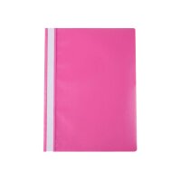 proOFFICE Chemise à lamelle, A4, film PP, rose