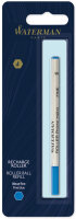 WATERMAN Recharge pour stylo roller, tracé: F, bleu