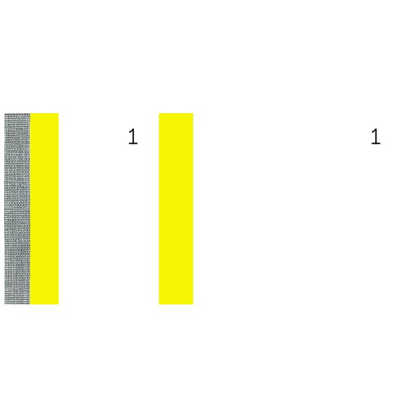 ELVE Bon-Block, violett, Masse: (B)135 x (H)60 mm