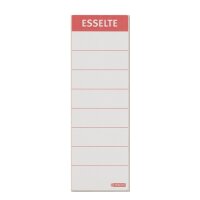 Esselte Ordnerrücken-Etikett, 60 x 190 mm, lang,...