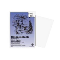URSUS Papier à croquis A4 8814600 120g, blanc 50...