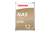 TOSHIBA HDD N300 NAS 12TB HDWG21CUZSVA internal, SATA 3.5...
