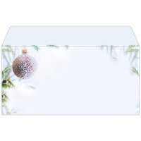 sigel Enveloppe à motif de Noël Chrismas Silence, long