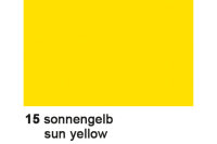 URSUS Carton affiche 48x68cm 1002515 380g, jaune soleil