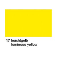URSUS Plakatkarton 48x68cm 1002517 380g, leuchtgelb