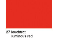 URSUS Carton affiche 48x68cm 1002527 380g, rouge vif