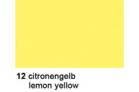 URSUS Carton affiche 68x96cm 1001512 380g, jaune citron