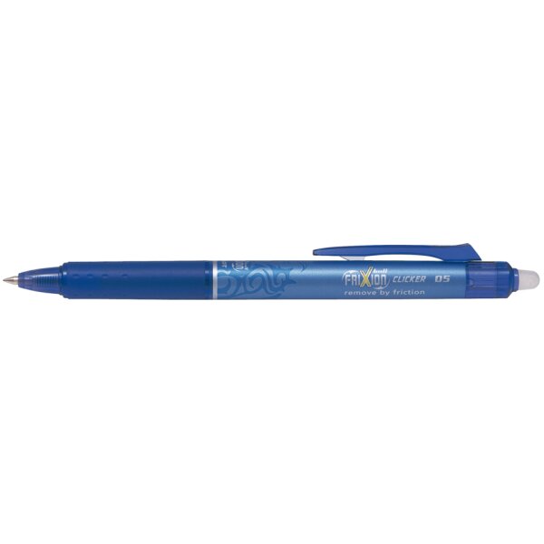PILOT Tintenroller FRIXION BALL CLICKER 05, blau