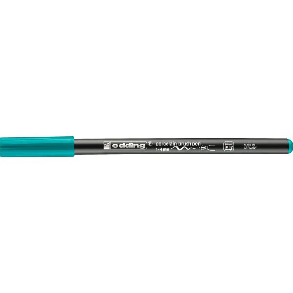 EDDING Marqueur porcelaine 4211 1-4mm E-4200 turquoise
