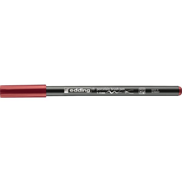 EDDING Marqueur porcelaine 4214 1-4mm E-4200 carmin