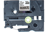 PTOUCH Band silber schwarz TZE-R931 Tze Geräte 12-36mm