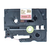 PTOUCH Ruban rose/or TZE-RE54 Équipements Tze 24mm