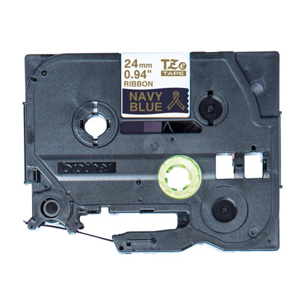 PTOUCH Band d.blau/gold TZE-RN54 Tze Geräte 24mm