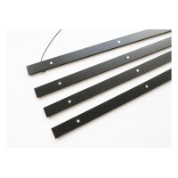 DEBEX Posterleisten 31x2cm LBMG schwarz, magnetisch
