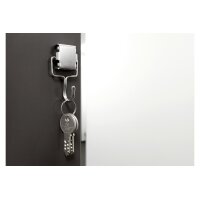 MAGNETOPLAN Aimant avec Crochet 65mm 16667 argent