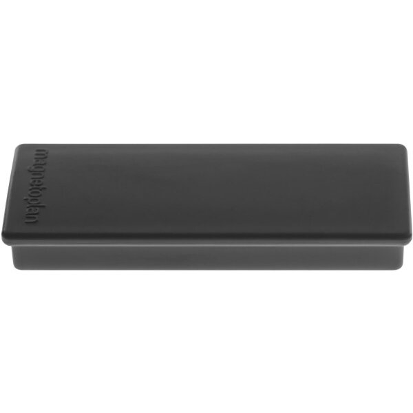 MAGNETOPLAN Support. magnét. réctangle 16651412 noir 4 pcs.