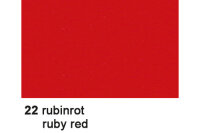 URSUS Carton photo A4 3764622 300g, rouge rubis 100 feuilles