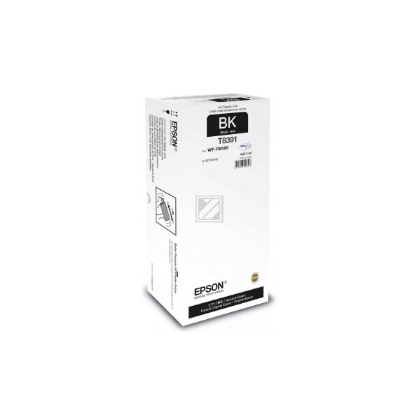 EPSON Tintenpatrone XL schwarz T839140 WF-R8590 20000 Seiten