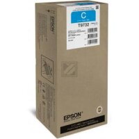 EPSON Tintenpatrone XL cyan T973200 WF-C869RDTWF 22000...